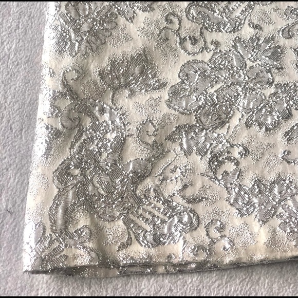 Vintage Shiny Maxi 60s Dress - Picture 3 of 5